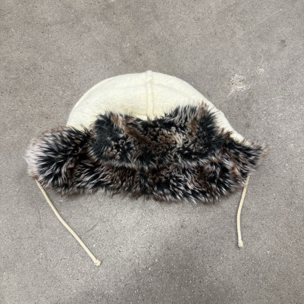 66 NORTH ICELAND FUR TRIM TRAPPER OUTDOOR WINTER HAT WOMEN